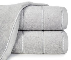  Mari csíkos törölköző Acélszürke 30x50 cm (388564)