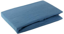  Nova3 pamut-szatén gumis lepedő Gránátkék 180x200 cm +30 cm (398797)
