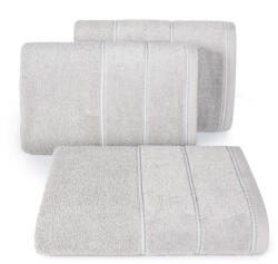  Mari csíkos törölköző Acélszürke 70x140 cm (388566)