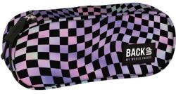 DERFORM BackUp ovális tolltartó - Blue pepita (PB7A20) - iskolataskawebshop