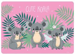 DERFORM Koalás asztali alátét - Cute Koala (PLAKOA10) - iskolataskawebshop