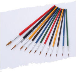  Iskolai szintetikus ecset színes, számozott nyéllel, 2-es (RET065)