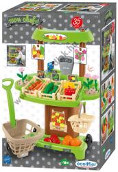  Zöldséges Bio stand bevásárlókocsival (ECO1741)