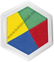 Eduplay GmbH Óriás négyszínű bélyegzőpárna (220-023)