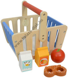  Játék konyhai eszköz - bevásárlókosár 5 részes (0366189-BK)