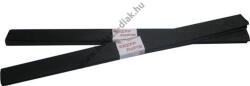  Tekercses krepp papír 50x200 cm, fekete - 19 (PKPKR066) - webshop