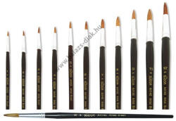  Iskolai ecset kecskeszőr, rövid nyéllel, 8-as (REC150)