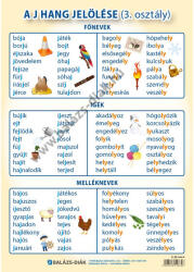 Balázs-Diák Zrt J hang jelölése 3. osztály - kis méret (BD-2045-K)