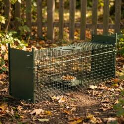 OLBA Professzionális élvefogó macskacsapda 103 cm ejtőajtós Olba