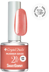 Crystal Nails - 2S - SMARTGUMMY RUBBER BASE GEL - NR58 - DESERT FLOWER - 8ML