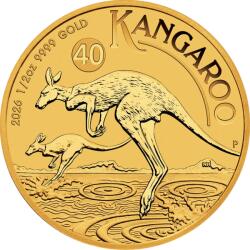 Perth Mint | Kenguru 1/2 uncia | 2026 | aranyérme (101462)