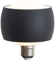 LUEDD E27 LED dekorációs izzó fekete 6W 370 lm 3000K (03361)
