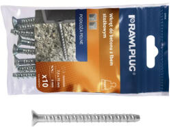 Koelner - Rawlplug Betoncsavar süllyesztett fejű 8, 0x75mm horganyzott CE-ETA