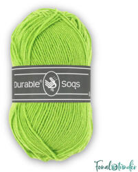 DURABLE Soqs 2155 Apple Green - zöld gyapjú zoknifonal
