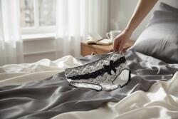 Medoosi Magas derekú bugyi, csipkés, mintás, masnival