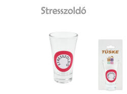  Stresszoldó - Pálinkás pohár (9 cm) (CQ8544)