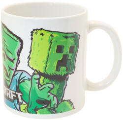 Stor Minecraft Zombie & Creeper kerámia bögre 325 ml (41435)