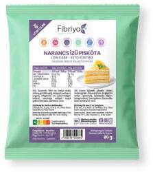 Fibriya Narancs ízű piskóta - Low carb keto rostmix 80g