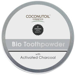 Coconutoil Cosmetics cosmetics bio fogpor aktív szénnel - 40 ml