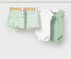  MAYORAL 4 RÉSZES ZÖLD SZETT (0, 1-2 hónap-60 cm)