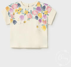 MAYORAL VIRÁGOS PÓLÓ (0, 12 hónap-80 cm) - cherrykids - 4 642 Ft