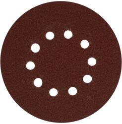 Detoolz Set 10 discuri hartie abraziva P80, 215 mm, 10 gauri, Detoolz (DZ-C271)