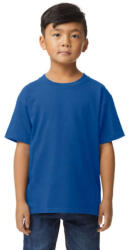 Gildan GIB65000 rövid ujjú pamut gyerek póló - royal szín (gib65000ro-s) - ankit