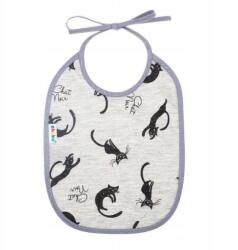 Akuku Pamut Előke Kötött Vízálló Kerámia Fekete Macskák 19x18cm (AKUKU-5455)