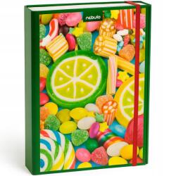 Nebulo Nebulo: Füzetbox A/4-es méretben candy mintával