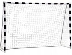  Labdarúgó edzőkapu hálóval 180x120 cm fekete-fehér MultiGarden (DS8023-2)