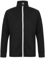 Finden + Hales FHLV873 gyerek kötött melegítő felső - black/white színben (fhlv873bl/wh-3/4)