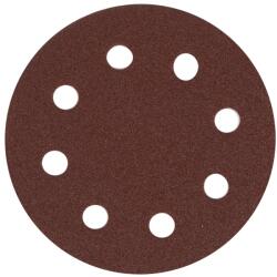 Detoolz Set 10 discuri hartie abraziva P80, 180 mm, 8 gauri pentru slefuit (Detoolz) (DZ-C274)