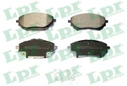 LPR set placute frana, frana disc LPR 05P1784 (05P1784)