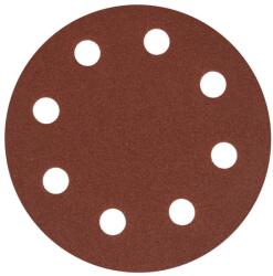 Detoolz Set 10 discuri abrazive P150, 180 mm, 8 gauri pentru slefuitor (Detoolz) (DZ-C276)