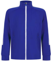 Finden + Hales FHLV873 gyerek kötött melegítő felső - royal/white színben (fhlv873ro/wh-5/6)