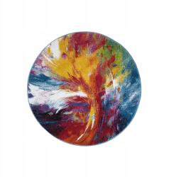 Merinos 160x160 (átmérőjű) kör alakú szőnyegdarab Fantasy 814-61 lila/kék kör (4312316081461)