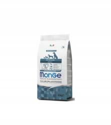 Monge Teljes értékű Kutyaeledel Felnőtt Pisztráng rizzsel 2, 5 Kg- a Monge márkától