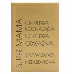  Könyvnaptár A5 2026 Arany Napi Tervező Anyának Mama Mix Wz (Kalendarz A5 2026 Super Mama)