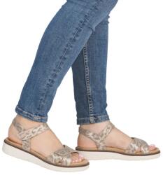 Remonte Sandale dama din piele naturala, Remonte D2049-91, multicolor