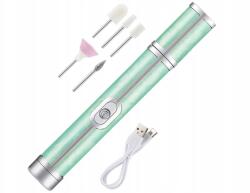 Verk Group Verk 24466 Usb 5 az 1-ben körömcsiszoló, zöld (24466_Z)