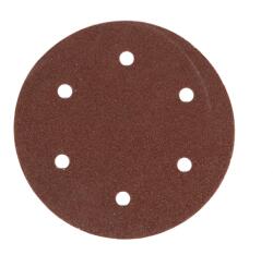 Detoolz Set 10 discuri abrazive P80 Detoolz, 215 mm, 6 gauri pentru slefuit (DZ-C268)