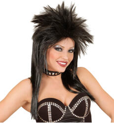 Widmann Peruca rockstar bruneta Costum bal mascat copii