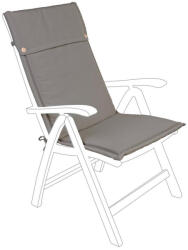 Bizzotto Set 2 perne scaun gradina, terasa poliester maro Poly 50x120x3h (0806415)