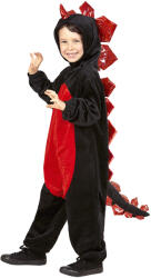 Widmann Costum dragon negru - 4 - 5 ani / 116cm Costum bal mascat copii