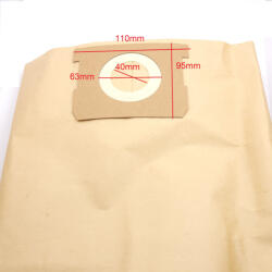  Sac hartie pentru aspirator industrial 80*40cm 30L NR. 183