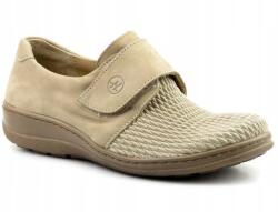 Helios Női Cipők Helios 382 Széles, Rugalmas Bézs (382)
