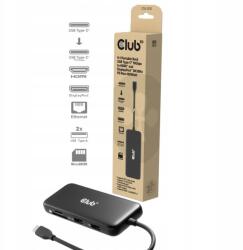Club 3D Usb-c dokkolóállomás 8 az 1-ben, 1xHDMI, 1xDP, 1xUSB-C, 2xUSB, … (8719214473488)