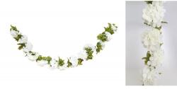Chaks Ghirlandă de nuntă - Hortensie albă 220 cm