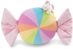 NICI Perna NICI Bonbon 45cm cu Jucarie de Plus Unicorn 12cm Alba Material Reciclat (61918)