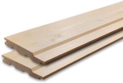 Timber Line Lambriu lemn din rasinoase dimensiuni 19x96 mm lungime 4 m calitate AB grosime 19 mm culoare brad/pin natur